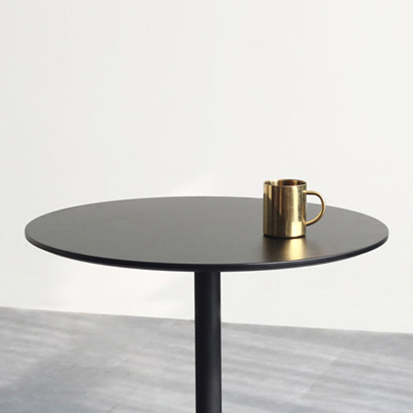 Metal Traditional Luxury Round Dining Table Manufactured Wood Indoor Table for Kitchen Clearhalo ' dining_table' 'Dining Tables & Seating' 'Dining Tables' 'furn' 'furn_dining_table' 'Furniture' 'furniture_dining_table' 'Kitchen & Dining Furniture' 'kitchen&dining_furn' 'kitchen' 'kitchen_dining_table' 4061134