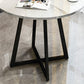 Metal Traditional Luxury Round Indoor Table Manufactured Wood Table with Sled Base Clearhalo ' dining_table' 'Dining Tables & Seating' 'Dining Tables' 'furn' 'furn_dining_table' 'Furniture' 'furniture_dining_table' 'Kitchen & Dining Furniture' 'kitchen&dining_furn' 'kitchen' 'kitchen_dining_table' 4061168