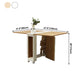 47'' Foldable Artificial Wood Table Modern Rectangle Table (only table) Clearhalo ' dining_table' 'Dining Tables & Seating' 'Dining Tables' 'Furniture' 'furniture_dining_table' 'Kitchen & Dining Furniture' 'kitchen&dining_furn' 'kitchen' 'kitchen_dining_table' 4061229