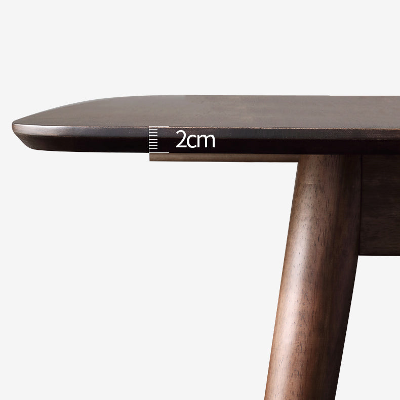 Traditional Luxury Rectangle 4-foot Home Furniture Solid Wood Dining Room Collection Clearhalo ' dining_table' 'Dining Tables & Seating' 'Dining Tables' 'furn' 'furn_dining_table' 'Furniture' 'furniture_dining_table' 'Kitchen & Dining Furniture' 'kitchen&dining_furn' 'kitchen' 'kitchen_dining_table' 4061310