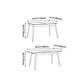 Traditional Luxury Rectangle 4-foot Home Furniture Solid Wood Dining Room Collection Clearhalo ' dining_table' 'Dining Tables & Seating' 'Dining Tables' 'furn' 'furn_dining_table' 'Furniture' 'furniture_dining_table' 'Kitchen & Dining Furniture' 'kitchen&dining_furn' 'kitchen' 'kitchen_dining_table' 4061312