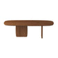 Oval Pine Solid Wood Table Simplicity Dining Room Collection with Double Pedestal Brown Without Chairs Clearhalo ' dining_table' 'Dining Tables & Seating' 'Dining Tables' 'furn' 'furn_dining_table' 'Furniture' 'furniture_dining_table' 'Kitchen & Dining Furniture' 'kitchen&dining_furn' 'kitchen' 'kitchen_dining_table' 4061315