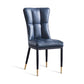 Upholstered Armless Dining Chairs Solid Back Side Chairs with Metal Legs Clearhalo ' kitchen&dining_furn' 'Dining Chairs' 'Dining Tables & Seating' 'dining_chair' 'furn' 'furn_dining_chair' 'Furniture' 'furniture_dining_chair' 'Kitchen & Dining Furniture' 'kitchen' 4065771