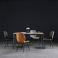 Industrial Metal Dining Side Chair Dining Room Wingback Armless Side Chair Clearhalo ' kitchen&dining_furn' 'Dining Chairs' 'Dining Tables & Seating' 'dining_chair' 'furn' 'furn_dining_chair' 'Furniture' 'furniture_dining_chair' 'Kitchen & Dining Furniture' 'kitchen' 4065993