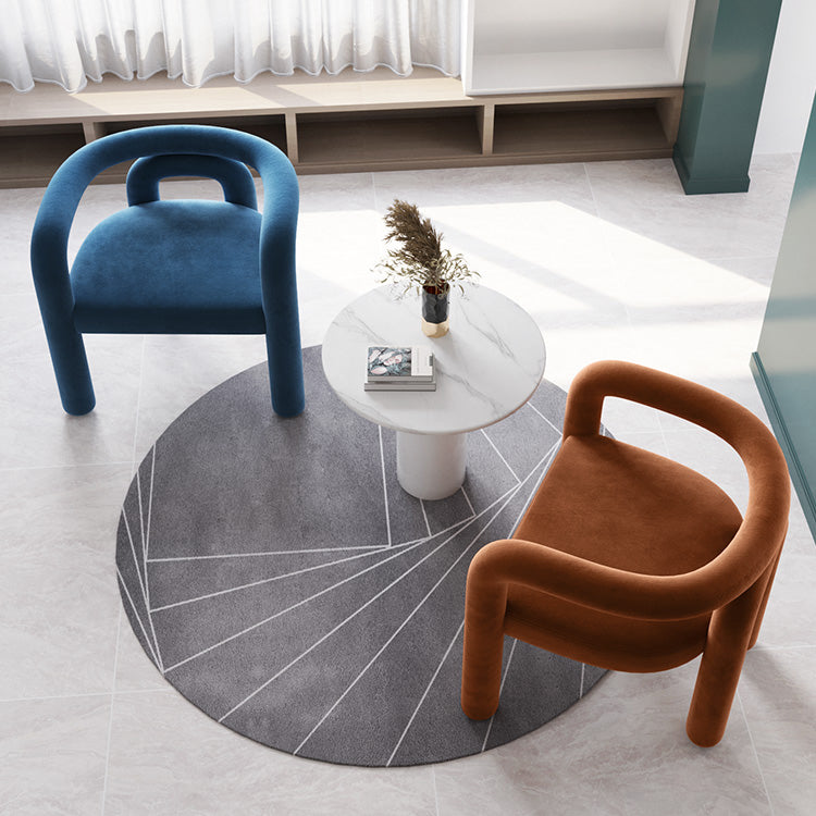 Contemporary Style Kitchen Dining Chairs Open Back Dining Arm Side Chairs Clearhalo ' kitchen&dining_furn' 'Dining Chairs' 'Dining Tables & Seating' 'dining_chair' 'furn' 'furn_dining_chair' 'Furniture' 'furniture_dining_chair' 'Kitchen & Dining Furniture' 'kitchen' 4066009