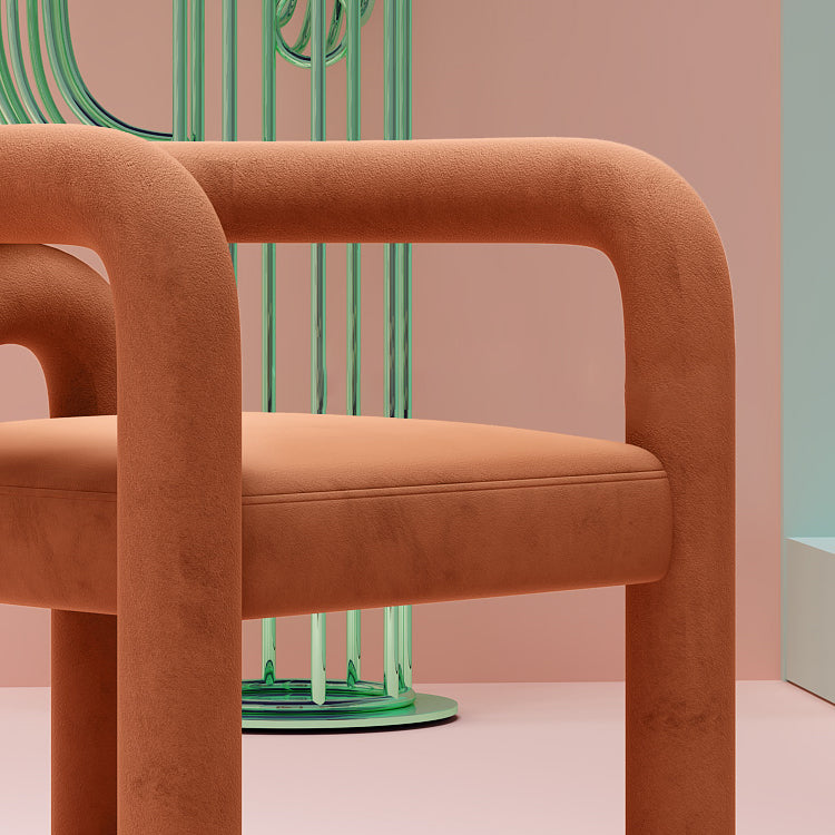 Contemporary Style Kitchen Dining Chairs Open Back Dining Arm Side Chairs Clearhalo ' kitchen&dining_furn' 'Dining Chairs' 'Dining Tables & Seating' 'dining_chair' 'furn' 'furn_dining_chair' 'Furniture' 'furniture_dining_chair' 'Kitchen & Dining Furniture' 'kitchen' 4066021