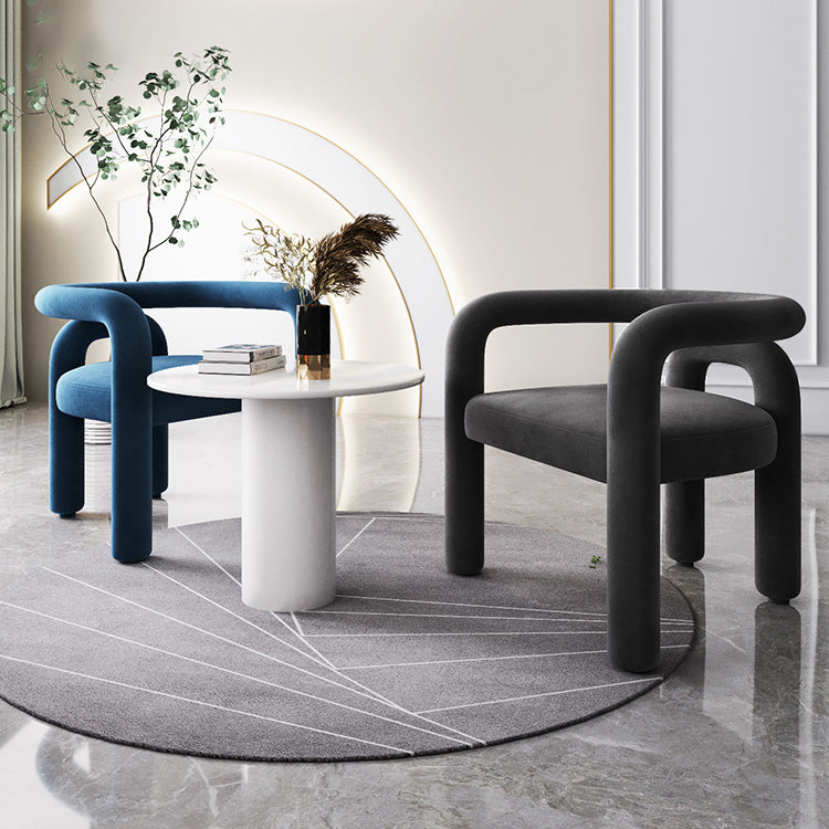 Contemporary Style Kitchen Dining Chairs Open Back Dining Arm Side Chairs Clearhalo ' kitchen&dining_furn' 'Dining Chairs' 'Dining Tables & Seating' 'dining_chair' 'furn' 'furn_dining_chair' 'Furniture' 'furniture_dining_chair' 'Kitchen & Dining Furniture' 'kitchen' 4066031