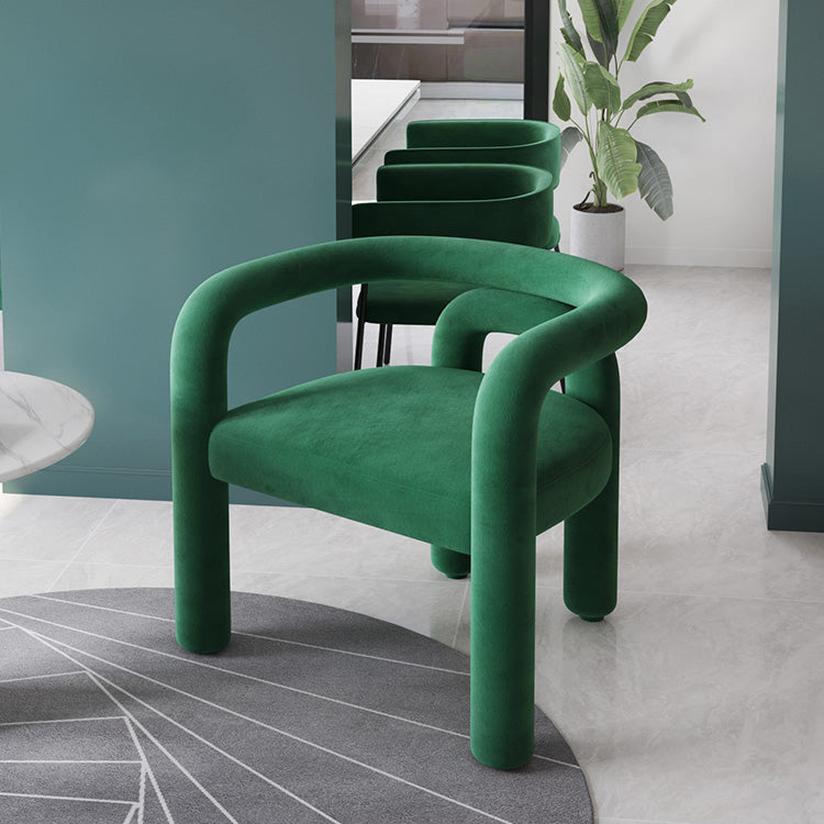 Contemporary Style Kitchen Dining Chairs Open Back Dining Arm Side Chairs Clearhalo ' kitchen&dining_furn' 'Dining Chairs' 'Dining Tables & Seating' 'dining_chair' 'furn' 'furn_dining_chair' 'Furniture' 'furniture_dining_chair' 'Kitchen & Dining Furniture' 'kitchen' 4066036