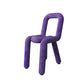 Contemporary Style Velvet Chairs Open Back Side Dining Room Chairs Set Purple 1 Piece Clearhalo ' kitchen&dining_furn' 'Dining Chairs' 'Dining Tables & Seating' 'dining_chair' 'furn' 'furn_dining_chair' 'Furniture' 'furniture_dining_chair' 'Kitchen & Dining Furniture' 'kitchen' 4066085