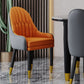 Scandinavian Home Arm Chair Upholstered Parsons Back Wood Dining Room Chair Clearhalo ' kitchen&dining_furn' 'Dining Chairs' 'Dining Tables & Seating' 'dining_chair' 'furn' 'furn_dining_chair' 'Furniture' 'furniture_dining_chair' 'Kitchen & Dining Furniture' 'kitchen' 4066109