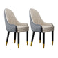 Scandinavian Home Arm Chair Upholstered Parsons Back Wood Dining Room Chair Gray-White 2 Piece Set Clearhalo ' kitchen&dining_furn' 'Dining Chairs' 'Dining Tables & Seating' 'dining_chair' 'furn' 'furn_dining_chair' 'Furniture' 'furniture_dining_chair' 'Kitchen & Dining Furniture' 'kitchen' 4066110