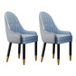 Scandinavian Home Arm Chair Upholstered Parsons Back Wood Dining Room Chair Blue 2 Piece Set Clearhalo ' kitchen&dining_furn' 'Dining Chairs' 'Dining Tables & Seating' 'dining_chair' 'furn' 'furn_dining_chair' 'Furniture' 'furniture_dining_chair' 'Kitchen & Dining Furniture' 'kitchen' 4066139