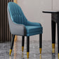 Scandinavian Home Arm Chair Upholstered Parsons Back Wood Dining Room Chair Gray-Blue 1 Piece Clearhalo ' kitchen&dining_furn' 'Dining Chairs' 'Dining Tables & Seating' 'dining_chair' 'furn' 'furn_dining_chair' 'Furniture' 'furniture_dining_chair' 'Kitchen & Dining Furniture' 'kitchen' 4066147