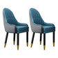 Scandinavian Home Arm Chair Upholstered Parsons Back Wood Dining Room Chair Gray-Blue 2 Piece Set Clearhalo ' kitchen&dining_furn' 'Dining Chairs' 'Dining Tables & Seating' 'dining_chair' 'furn' 'furn_dining_chair' 'Furniture' 'furniture_dining_chair' 'Kitchen & Dining Furniture' 'kitchen' 4066148