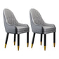 Scandinavian Home Arm Chair Upholstered Parsons Back Wood Dining Room Chair Light Gray 2 Piece Set Clearhalo ' kitchen&dining_furn' 'Dining Chairs' 'Dining Tables & Seating' 'dining_chair' 'furn' 'furn_dining_chair' 'Furniture' 'furniture_dining_chair' 'Kitchen & Dining Furniture' 'kitchen' 4066154