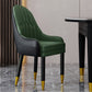 Scandinavian Home Arm Chair Upholstered Parsons Back Wood Dining Room Chair Blackish Green 1 Piece Clearhalo ' kitchen&dining_furn' 'Dining Chairs' 'Dining Tables & Seating' 'dining_chair' 'furn' 'furn_dining_chair' 'Furniture' 'furniture_dining_chair' 'Kitchen & Dining Furniture' 'kitchen' 4066168