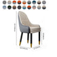 Scandinavian Home Arm Chair Upholstered Parsons Back Wood Dining Room Chair Clearhalo ' kitchen&dining_furn' 'Dining Chairs' 'Dining Tables & Seating' 'dining_chair' 'furn' 'furn_dining_chair' 'Furniture' 'furniture_dining_chair' 'Kitchen & Dining Furniture' 'kitchen' 4066171