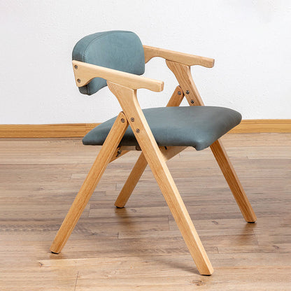 Modern Rubberwood Chairs Set Open Back Folding Side Kitchen Dining Chair Blackish Green 1 Piece Clearhalo ' kitchen&dining_furn' 'Dining Chairs' 'Dining Tables & Seating' 'dining_chair' 'furn' 'furn_dining_chair' 'Furniture' 'furniture_dining_chair' 'Kitchen & Dining Furniture' 'kitchen' 4066225