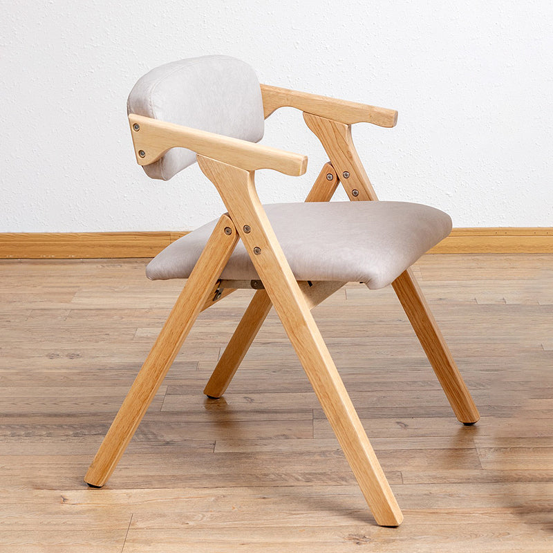 Modern Rubberwood Chairs Set Open Back Folding Side Kitchen Dining Chair Smoke Gray 1 Piece Clearhalo ' kitchen&dining_furn' 'Dining Chairs' 'Dining Tables & Seating' 'dining_chair' 'furn' 'furn_dining_chair' 'Furniture' 'furniture_dining_chair' 'Kitchen & Dining Furniture' 'kitchen' 4066230