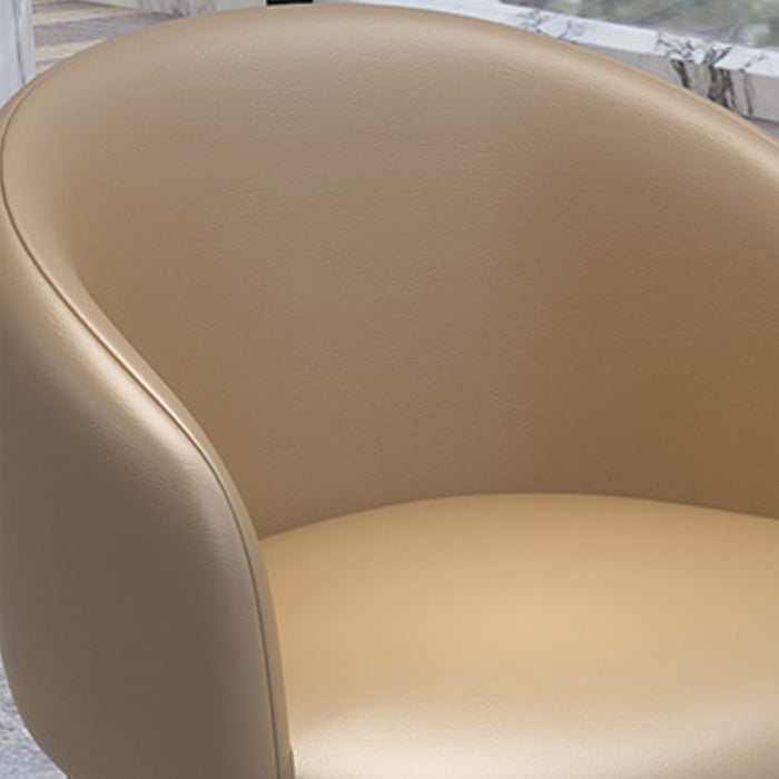 Scandinavian Style Metal Chair Solid Back Side Kitchen Dining Room Chairs Set Clearhalo ' kitchen&dining_furn' 'Dining Chairs' 'Dining Tables & Seating' 'dining_chair' 'furn' 'furn_dining_chair' 'Furniture' 'furniture_dining_chair' 'Kitchen & Dining Furniture' 'kitchen' 4066427