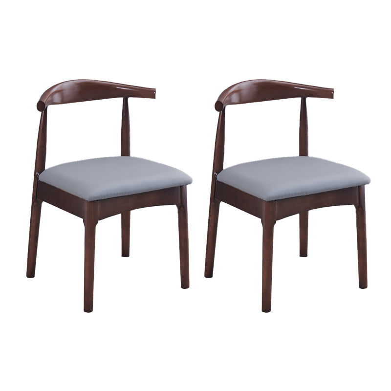 Indoor Scandinavian Side Chair Upholstered Open Back Wood Dining Room Chair Silver Gray 2 Piece Set Clearhalo ' kitchen&dining_furn' 'Dining Chairs' 'Dining Tables & Seating' 'dining_chair' 'furn' 'furn_dining_chair' 'Furniture' 'furniture_dining_chair' 'Kitchen & Dining Furniture' 'kitchen' 4066494