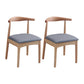 Indoor Scandinavian Side Chair Upholstered Open Back Wood Dining Room Chair Grey 2 Piece Set Clearhalo ' kitchen&dining_furn' 'Dining Chairs' 'Dining Tables & Seating' 'dining_chair' 'furn' 'furn_dining_chair' 'Furniture' 'furniture_dining_chair' 'Kitchen & Dining Furniture' 'kitchen' 4066515