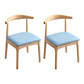 Indoor Scandinavian Side Chair Upholstered Open Back Wood Dining Room Chair Blue 2 Piece Set Clearhalo ' kitchen&dining_furn' 'Dining Chairs' 'Dining Tables & Seating' 'dining_chair' 'furn' 'furn_dining_chair' 'Furniture' 'furniture_dining_chair' 'Kitchen & Dining Furniture' 'kitchen' 4066530