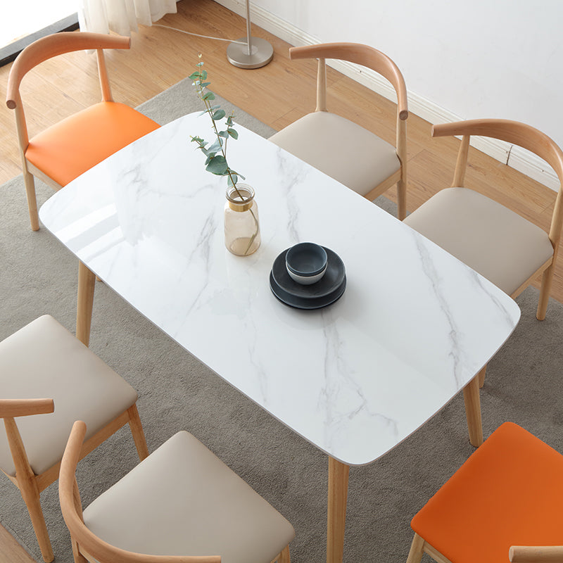 Indoor Scandinavian Side Chair Upholstered Wood Open Back Dining Room Chair (Set of 2) Clearhalo ' kitchen&dining_furn' 'Dining Chairs' 'Dining Tables & Seating' 'dining_chair' 'furn' 'furn_dining_chair' 'Furniture' 'furniture_dining_chair' 'Kitchen & Dining Furniture' 'kitchen' 4066543