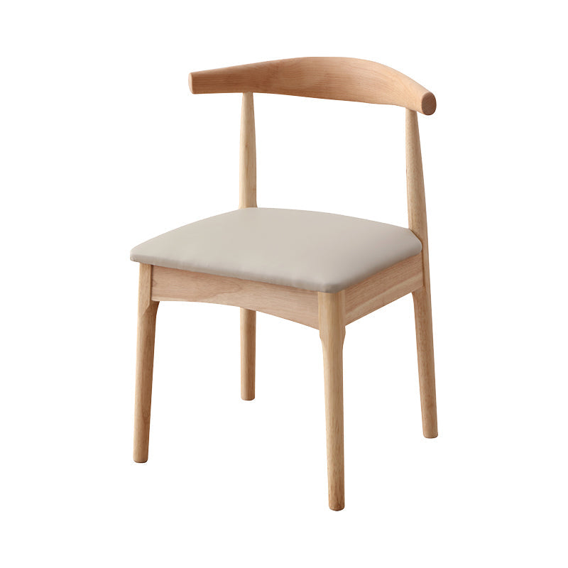 Indoor Scandinavian Side Chair Upholstered Wood Open Back Dining Room Chair (Set of 2) Clearhalo ' kitchen&dining_furn' 'Dining Chairs' 'Dining Tables & Seating' 'dining_chair' 'furn' 'furn_dining_chair' 'Furniture' 'furniture_dining_chair' 'Kitchen & Dining Furniture' 'kitchen' 4066544