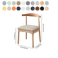Indoor Scandinavian Side Chair Upholstered Wood Open Back Dining Room Chair (Set of 2) Clearhalo ' kitchen&dining_furn' 'Dining Chairs' 'Dining Tables & Seating' 'dining_chair' 'furn' 'furn_dining_chair' 'Furniture' 'furniture_dining_chair' 'Kitchen & Dining Furniture' 'kitchen' 4066566