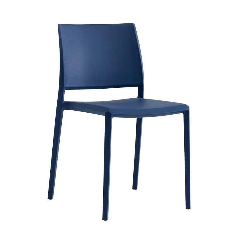 Nordic Style Plastic Dining Chair Open Back Dining Side Chair for Restaurant Clearhalo ' kitchen&dining_furn' 'Dining Chairs' 'Dining Tables & Seating' 'dining_chair' 'furn' 'furn_dining_chair' 'Furniture' 'furniture_dining_chair' 'Kitchen & Dining Furniture' 'kitchen' 4066575