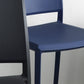 Nordic Style Plastic Dining Chair Open Back Dining Side Chair for Restaurant Clearhalo ' kitchen&dining_furn' 'Dining Chairs' 'Dining Tables & Seating' 'dining_chair' 'furn' 'furn_dining_chair' 'Furniture' 'furniture_dining_chair' 'Kitchen & Dining Furniture' 'kitchen' 4066582