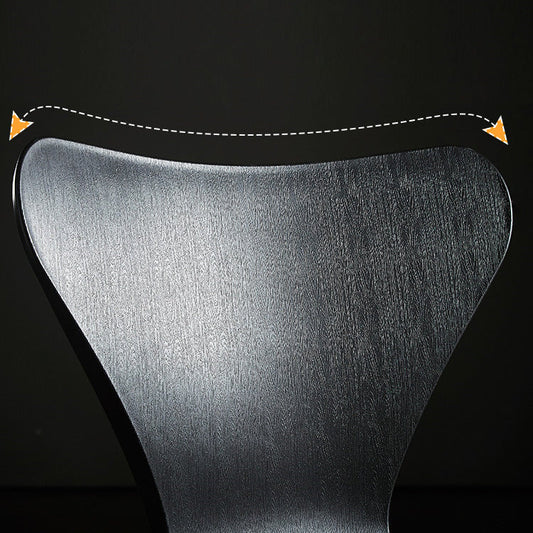 Wingback Dining Armless Chairs Indoor Dining Side Chairs with Metal Legs Clearhalo ' kitchen&dining_furn' 'Dining Chairs' 'Dining Tables & Seating' 'dining_chair' 'furn' 'furn_dining_chair' 'Furniture' 'furniture_dining_chair' 'Kitchen & Dining Furniture' 'kitchen' 4066652