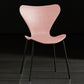 Wingback Dining Armless Chairs Indoor Dining Side Chairs with Metal Legs Pink 1 Piece Black Clearhalo ' kitchen&dining_furn' 'Dining Chairs' 'Dining Tables & Seating' 'dining_chair' 'furn' 'furn_dining_chair' 'Furniture' 'furniture_dining_chair' 'Kitchen & Dining Furniture' 'kitchen' 4066661