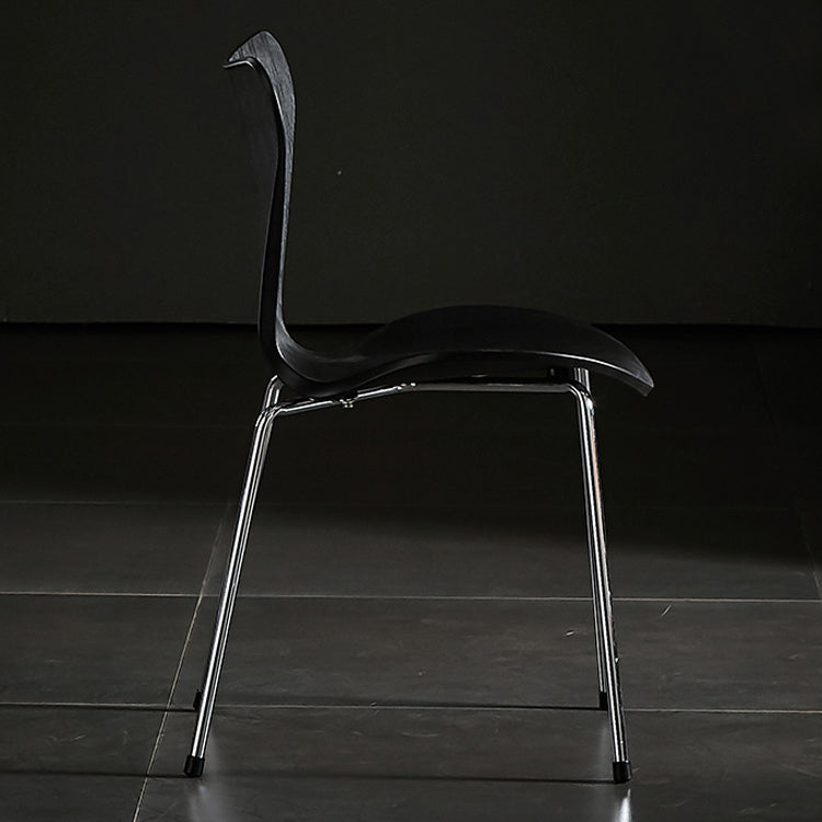 Wingback Dining Armless Chairs Indoor Dining Side Chairs with Metal Legs Clearhalo ' kitchen&dining_furn' 'Dining Chairs' 'Dining Tables & Seating' 'dining_chair' 'furn' 'furn_dining_chair' 'Furniture' 'furniture_dining_chair' 'Kitchen & Dining Furniture' 'kitchen' 4066663