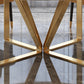 Glam White Marble Dining Table Standard Round Shape Dining Table for Kitchen Clearhalo ' dining_table' 'Dining Tables & Seating' 'Dining Tables' 'furn' 'furn_dining_table' 'Furniture' 'furniture_dining_table' 'Kitchen & Dining Furniture' 'kitchen&dining_furn' 'kitchen' 'kitchen_dining_table' 4067770