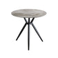 Traditional Luxury Style Dining Table Round Sintered Stone Table with Metal Gray Without Chairs Clearhalo ' dining_table' 'Dining Tables & Seating' 'Dining Tables' 'furn' 'furn_dining_table' 'Furniture' 'furniture_dining_table' 'Kitchen & Dining Furniture' 'kitchen&dining_furn' 'kitchen' 'kitchen_dining_table' 4067853