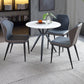 Traditional Luxury Style Dining Table Round Sintered Stone Table with Metal Clearhalo ' dining_table' 'Dining Tables & Seating' 'Dining Tables' 'furn' 'furn_dining_table' 'Furniture' 'furniture_dining_table' 'Kitchen & Dining Furniture' 'kitchen&dining_furn' 'kitchen' 'kitchen_dining_table' 4067854