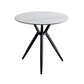 Traditional Luxury Style Dining Table Round Sintered Stone Table with Metal White Without Chairs Clearhalo ' dining_table' 'Dining Tables & Seating' 'Dining Tables' 'furn' 'furn_dining_table' 'Furniture' 'furniture_dining_table' 'Kitchen & Dining Furniture' 'kitchen&dining_furn' 'kitchen' 'kitchen_dining_table' 4067855
