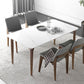 Solid Wood Mid-Century Modern Table Rectangular Sintered Stone Table for Dining Room Clearhalo ' dining_table' 'Dining Tables & Seating' 'Dining Tables' 'furn' 'furn_dining_table' 'Furniture' 'furniture_dining_table' 'Kitchen & Dining Furniture' 'kitchen&dining_furn' 'kitchen' 'kitchen_dining_table' 4067920