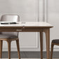 Solid Wood Mid-Century Modern Table Rectangular Sintered Stone Top Table for Dining Room Clearhalo ' dining_table' 'Dining Tables & Seating' 'Dining Tables' 'furn' 'furn_dining_table' 'Furniture' 'furniture_dining_table' 'Kitchen & Dining Furniture' 'kitchen&dining_furn' 'kitchen' 'kitchen_dining_table' 4067931