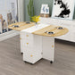 Wood Mid-Century Modern Indoor Table Manufactured Wood Top Table for Dining Room Oval Wood Clearhalo ' dining_table' 'Dining Tables & Seating' 'Dining Tables' 'furn' 'furn_dining_table' 'Furniture' 'furniture_dining_table' 'Kitchen & Dining Furniture' 'kitchen&dining_furn' 'kitchen' 'kitchen_dining_table' 4067944