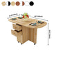 Wood Mid-Century Modern Indoor Table Manufactured Wood Top Table for Dining Room Clearhalo ' dining_table' 'Dining Tables & Seating' 'Dining Tables' 'furn' 'furn_dining_table' 'Furniture' 'furniture_dining_table' 'Kitchen & Dining Furniture' 'kitchen&dining_furn' 'kitchen' 'kitchen_dining_table' 4067964