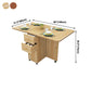 Wood Mid-Century Modern Indoor Table Manufactured Wood Top Table for Dining Room Clearhalo ' dining_table' 'Dining Tables & Seating' 'Dining Tables' 'furn' 'furn_dining_table' 'Furniture' 'furniture_dining_table' 'Kitchen & Dining Furniture' 'kitchen&dining_furn' 'kitchen' 'kitchen_dining_table' 4067966