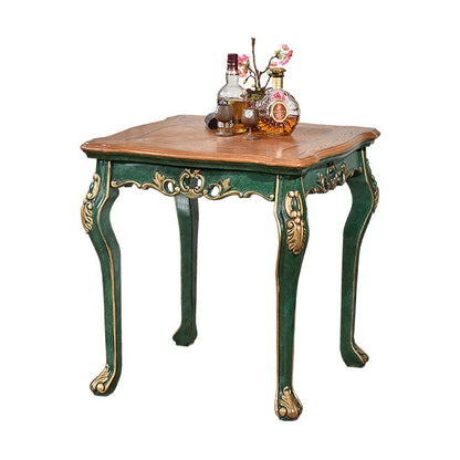 Solid Wood 4-foot Dining Table Midcentury Style Furniture for Indoor 28.7"L x 28.7"W x 30.3"H Without Chairs Clearhalo ' dining_table' 'Dining Tables & Seating' 'Dining Tables' 'furn' 'furn_dining_table' 'Furniture' 'furniture_dining_table' 'Kitchen & Dining Furniture' 'kitchen&dining_furn' 'kitchen' 'kitchen_dining_table' 4068167