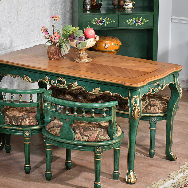 Midcentury Style Dining Site Table Solid Wood 4-foot Dining Room Furniture for Home Clearhalo ' dining_table' 'Dining Tables & Seating' 'Dining Tables' 'furn' 'furn_dining_table' 'Furniture' 'furniture_dining_table' 'Kitchen & Dining Furniture' 'kitchen&dining_furn' 'kitchen' 'kitchen_dining_table' 4068175