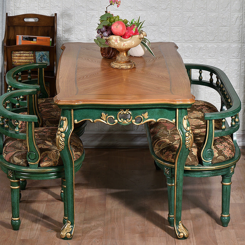 Midcentury Style Dining Site Table Solid Wood 4-foot Dining Room Furniture for Home Clearhalo ' dining_table' 'Dining Tables & Seating' 'Dining Tables' 'furn' 'furn_dining_table' 'Furniture' 'furniture_dining_table' 'Kitchen & Dining Furniture' 'kitchen&dining_furn' 'kitchen' 'kitchen_dining_table' 4068179