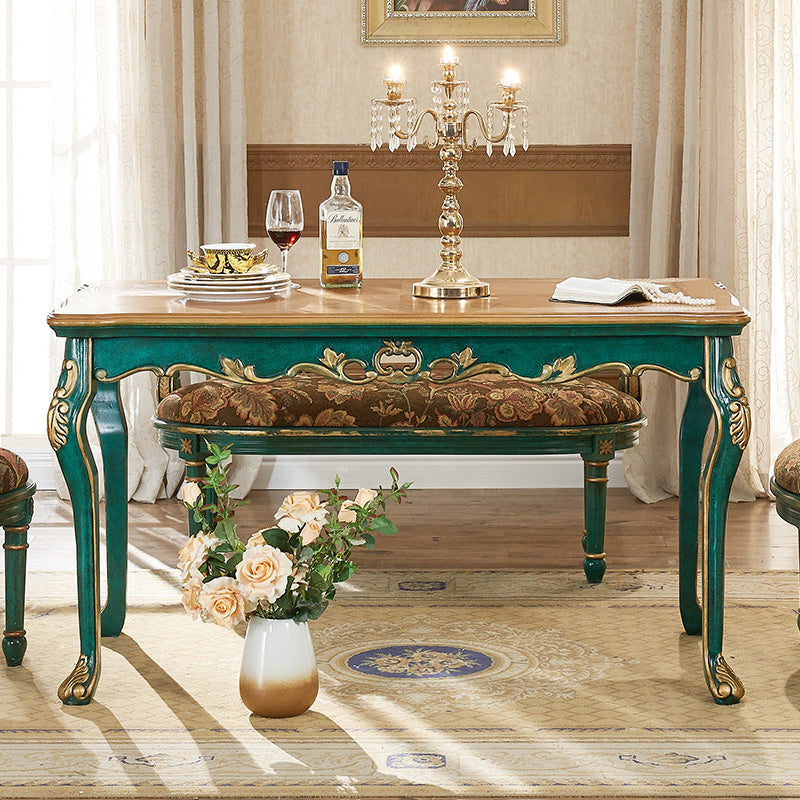 Midcentury Style Dining Site Table Solid Wood 4-foot Dining Room Furniture for Home Clearhalo ' dining_table' 'Dining Tables & Seating' 'Dining Tables' 'furn' 'furn_dining_table' 'Furniture' 'furniture_dining_table' 'Kitchen & Dining Furniture' 'kitchen&dining_furn' 'kitchen' 'kitchen_dining_table' 4068186