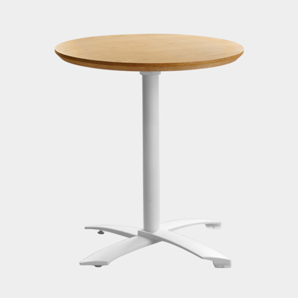 Round Solid Wood Dining Table Simplicity Style Dining Room Collection for Indoor Natural 23.6"L x 23.6"W x 29.5"H Without Chairs Clearhalo ' dining_table' 'Dining Tables & Seating' 'Dining Tables' 'furn' 'furn_dining_table' 'Furniture' 'furniture_dining_table' 'Kitchen & Dining Furniture' 'kitchen&dining_furn' 'kitchen' 'kitchen_dining_table' 4068212