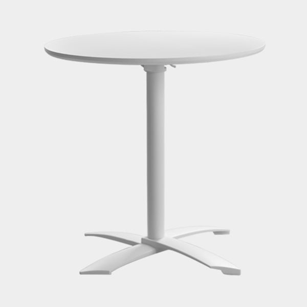 Round Solid Wood Dining Table Simplicity Style Dining Room Collection for Indoor White 31.5"L x 31.5"W x 29.5"H Without Chairs Clearhalo ' dining_table' 'Dining Tables & Seating' 'Dining Tables' 'furn' 'furn_dining_table' 'Furniture' 'furniture_dining_table' 'Kitchen & Dining Furniture' 'kitchen&dining_furn' 'kitchen' 'kitchen_dining_table' 4068224